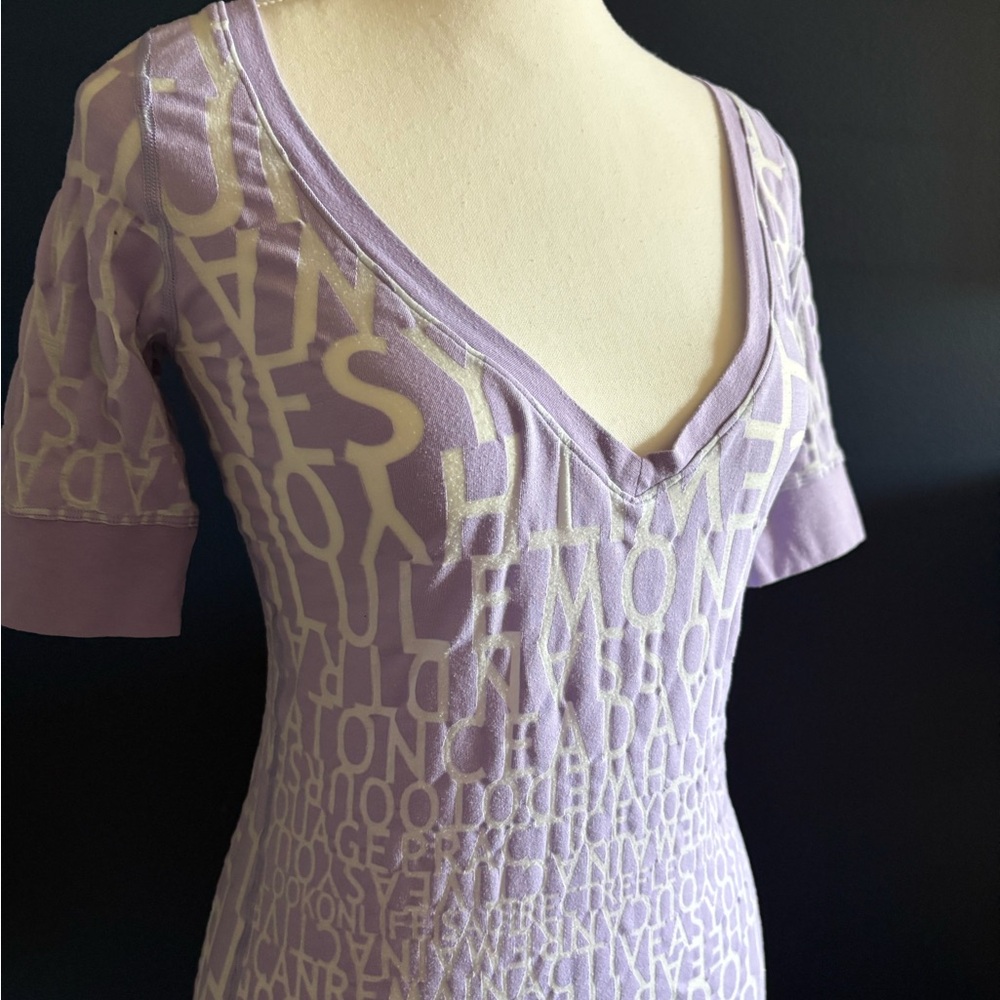 Sz6 Lululemon Fresh Manifesto Burnout V-Neck Lavender